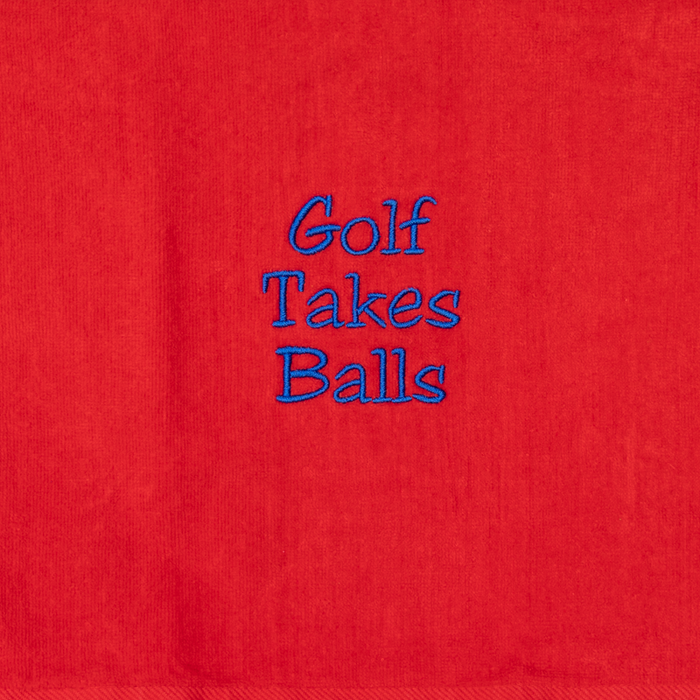 Golf Towel - Golf Takes Balls