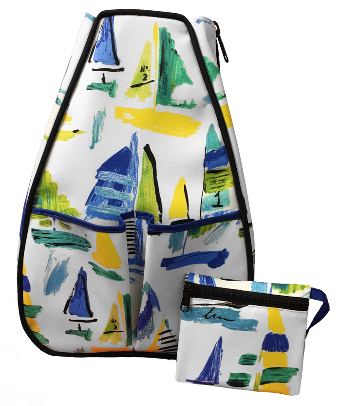 Sophi Backpack - Sail Boats
