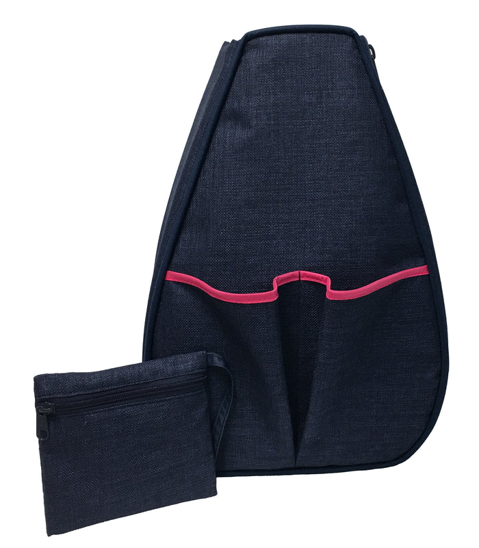 Sophi Backpack - Navy Blue Linen