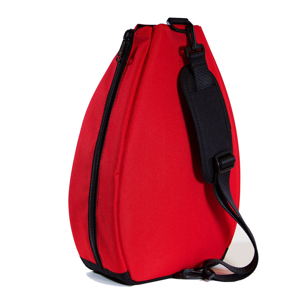 Pickleball Backpack - Red with Black Lining