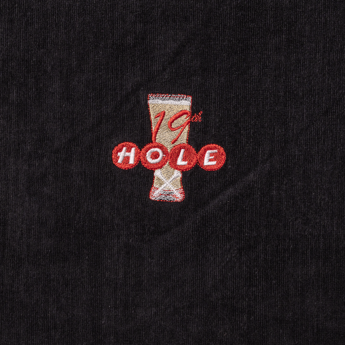 Golf Towel - 19th Hole- Black