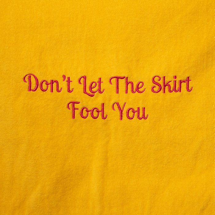 Tennis Towel - Don't Let the Skirt Fool You.
