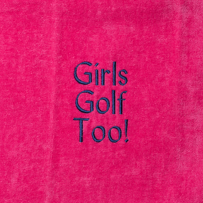 Golf Towel - Girls Golf Too!