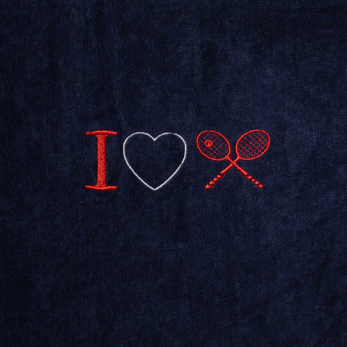 Tennis Towel - I Heart Tennis