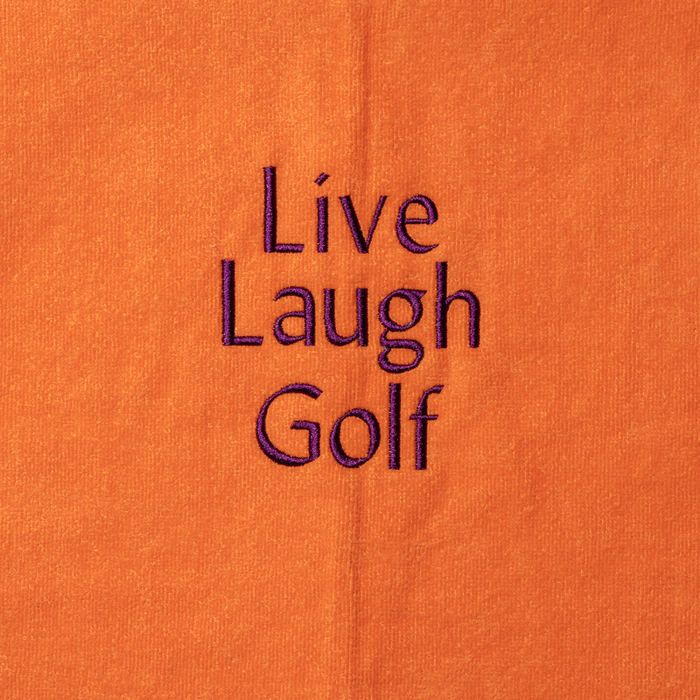 Golf Towel - Live Laugh Golf