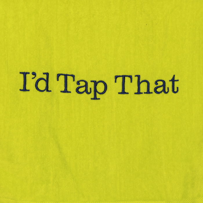 Golf Towel - I'd Tap That - Florissant Yellow