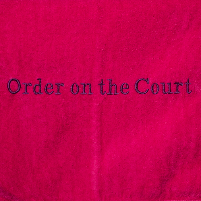 Tennis Towel - Order on the Court