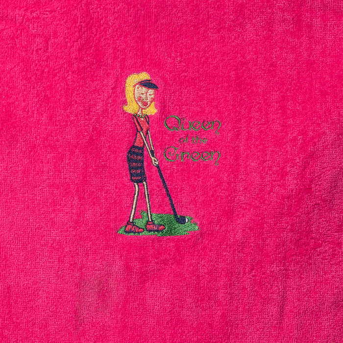 Golf Towel - Queen Pink