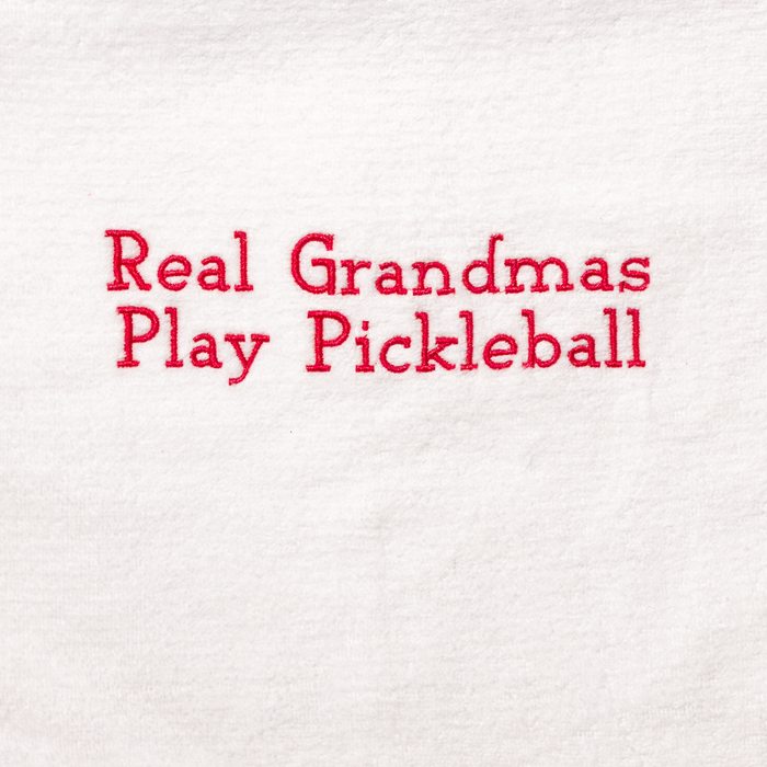 Pickleball Towel - Real Grandmas Play Pickleball