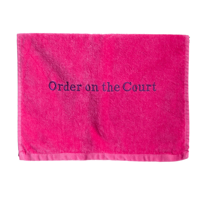 Tennis Towel - Order on the Court