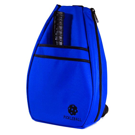 Pickleball Backpack - Blue with Black Lining