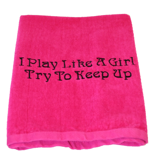 Pickleball Towel - I Play Like a Girl