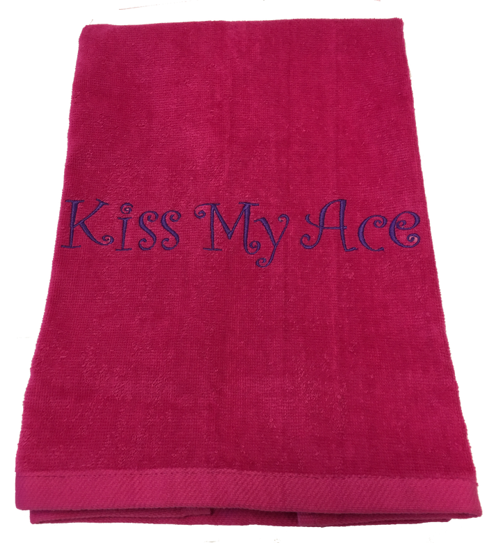 Tennis Towel - Kiss My Ace