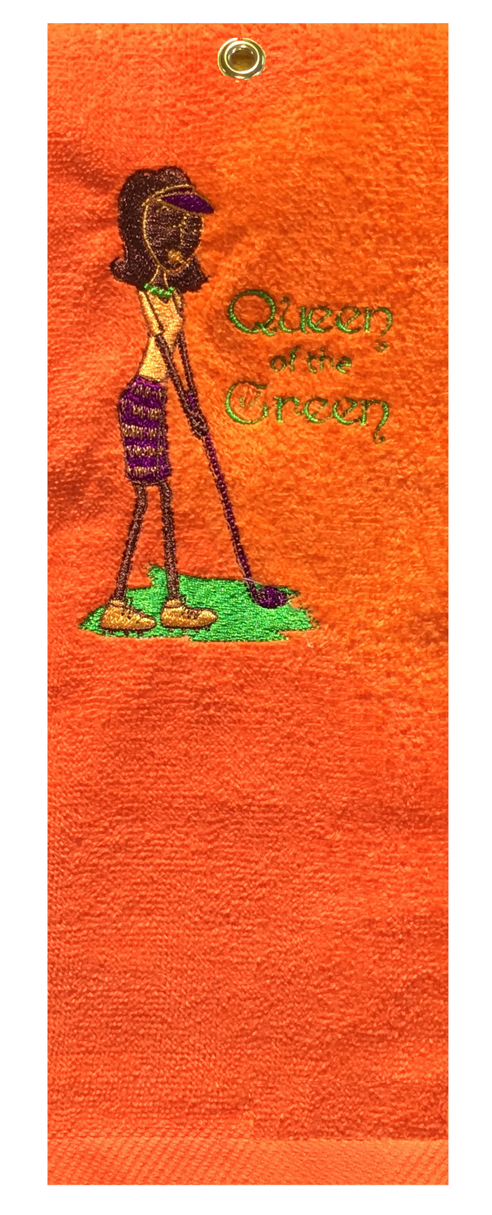 Golf Towel - Queen Orange