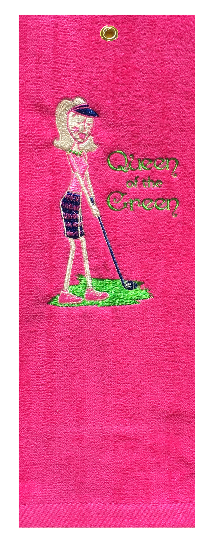 Golf Towel - Queen Pink