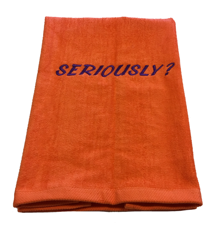 Tennis Towel - Seriously?