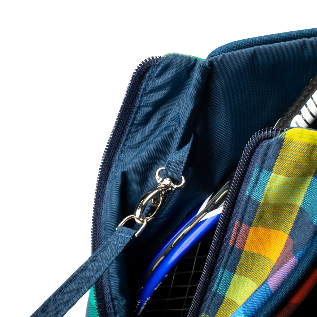 Sophi Backpack - Colorful Plaid