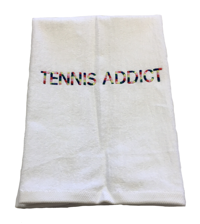 Tennis Towel - Tennis Addict Rainbow