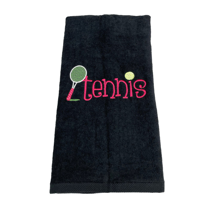 Tennis Towels - Racket Image