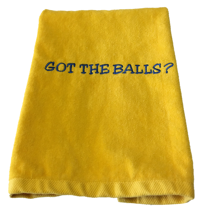Tennis Towel - Got the Balls?